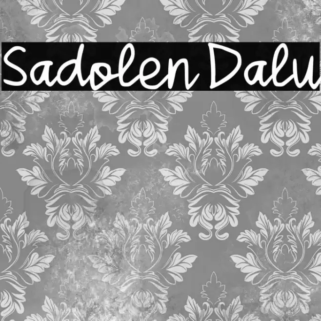 Sadolen Dalu Caratteri examples