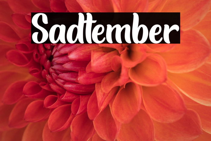 Sadtember Example 3