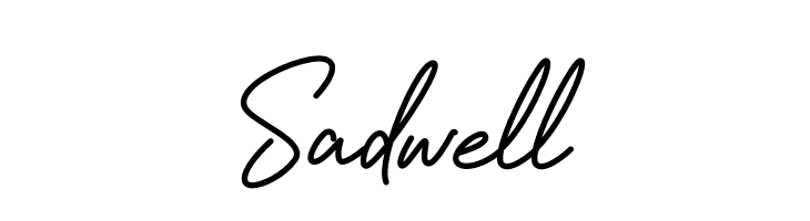 Sadwell  免费字体下载