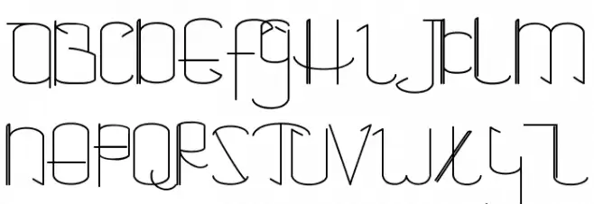 Saeela Nuary Demo Serif フォント 大文字