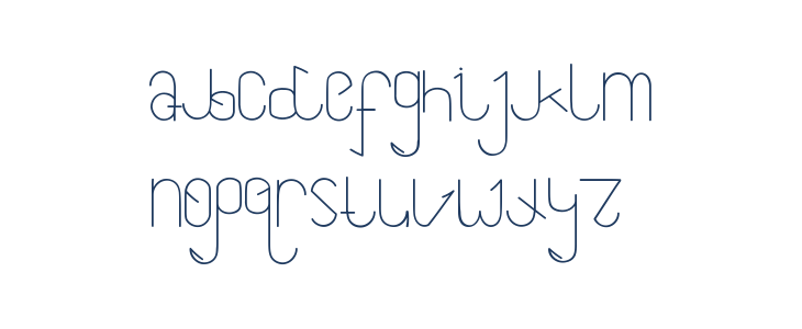 Saeela Nuary Demo Serif Lowercase