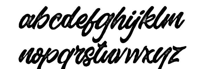 Saekanarough Font LOWERCASE