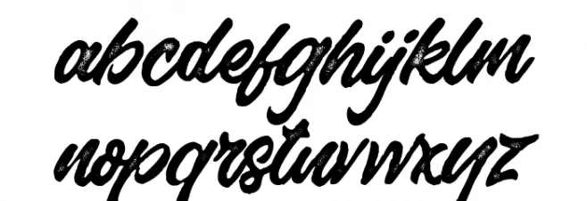 Saekanarough फ़ॉन्ट लोअरकेस