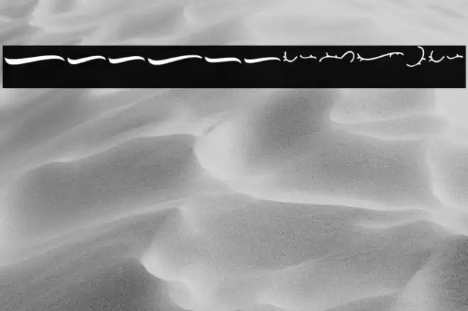 Saekanaswash Font examples