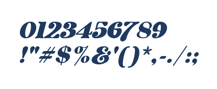 Saestwo Italic Other Characters