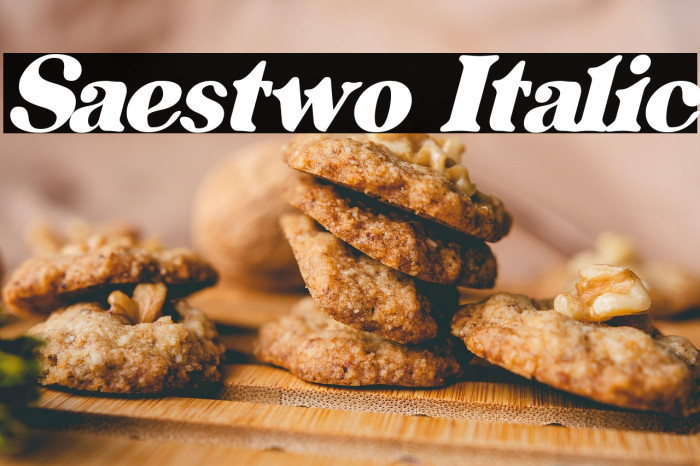 Saestwo Italic Example 1