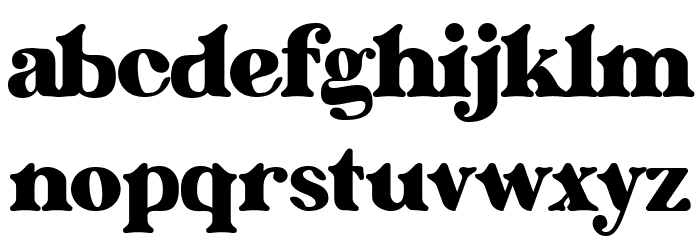 Saestwo Regular Font LOWERCASE