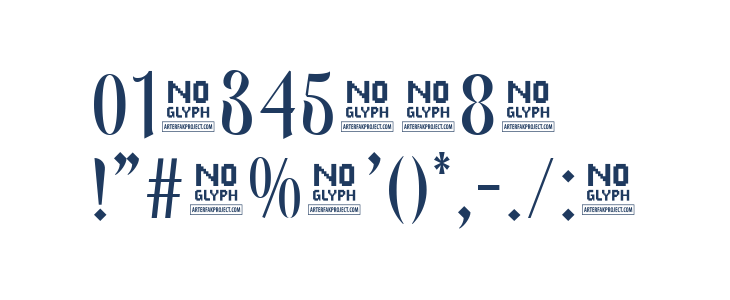 Safaniah Regular Other Characters