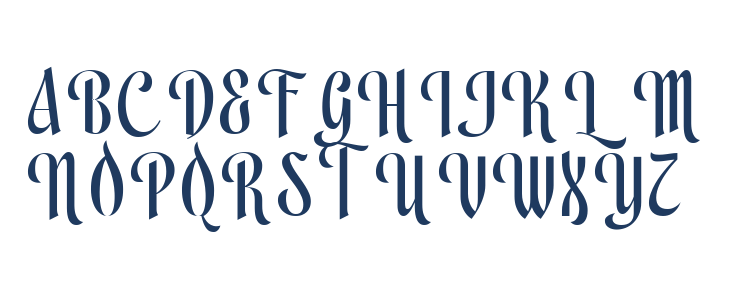 Safaniah Regular Uppercase