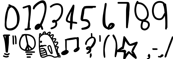 SafariColorway Font OTHER CHARS