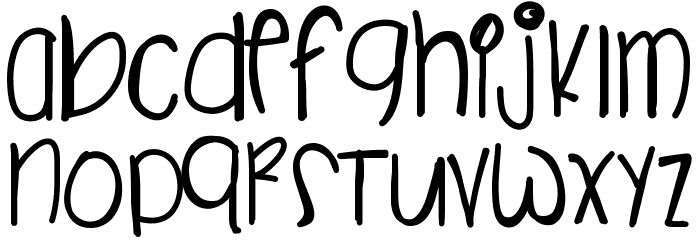 SafariColorway Font LOWERCASE