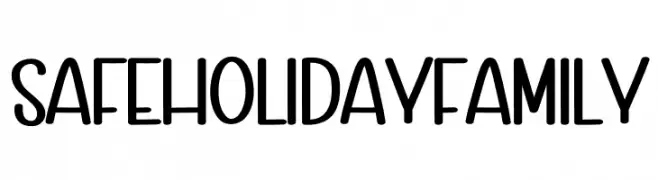Safe Holiday Family تنزيل الخطوط