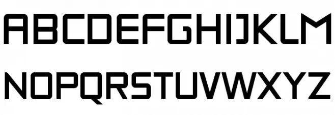Safety Schriftart Groß