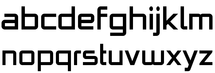 Safety Font LOWERCASE