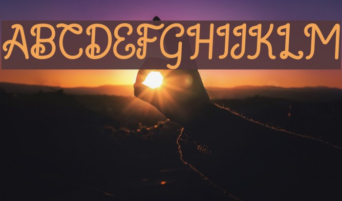 Saffa Script Monoline Font examples