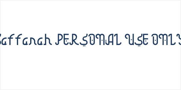 Saffanah PERSONAL USE ONLY! Logo