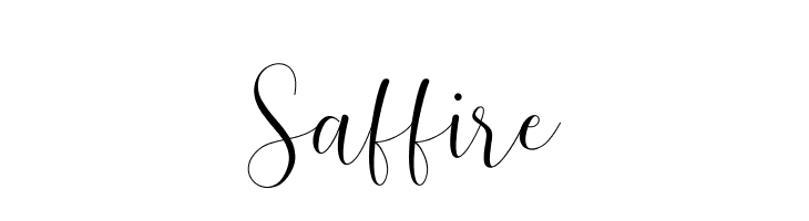 Saffire  नि: शुल्क फ़ॉन्ट्स डाउनलोड