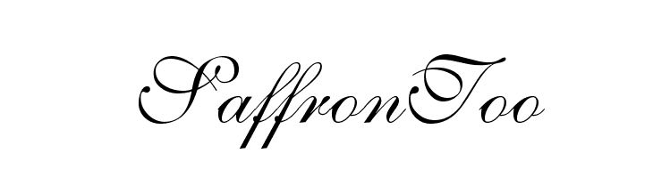 SaffronToo Font