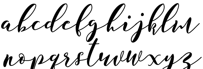 Saffron Font LOWERCASE