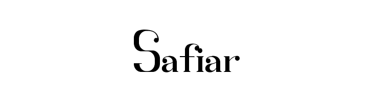 Safiar  font caratteri gratis