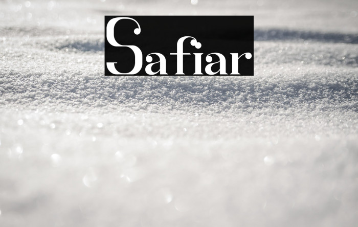 Safiar Example 1