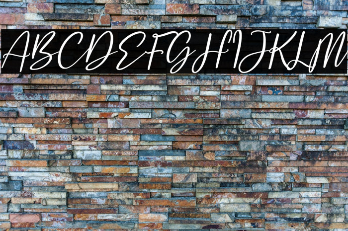 Safira Brown Italic Example 2