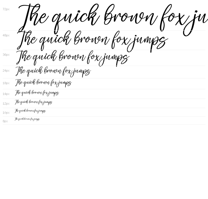 Safira Brown Italic Waterfall