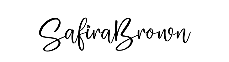 Safira Brown  Frei Schriftart Herunterladen