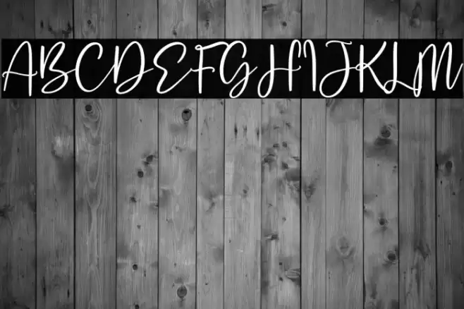 Safira Brown Font examples