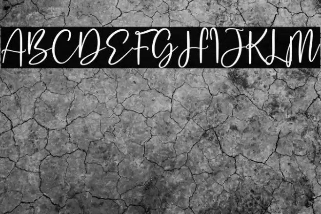 Safira Brown Font examples