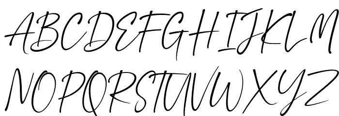 Safirah Moon Regular Font UPPERCASE