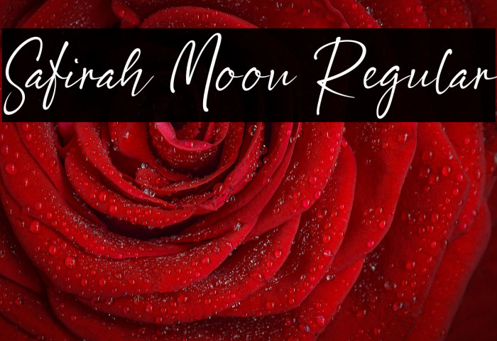 Safirah Moon Regular Example 3