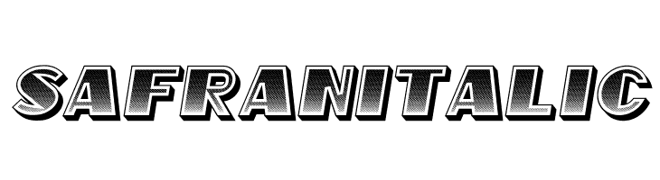 Safran Italic  フリーフォントのダウンロード