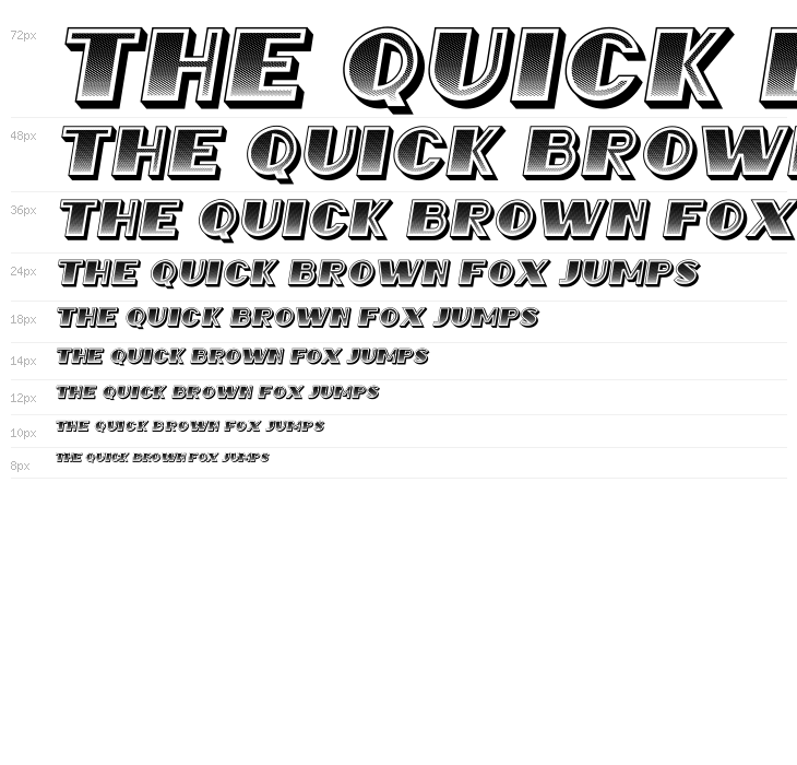 Safran Italic Waterfall