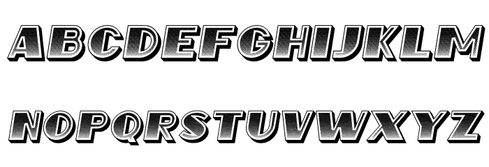 Safran Italic Font LOWERCASE