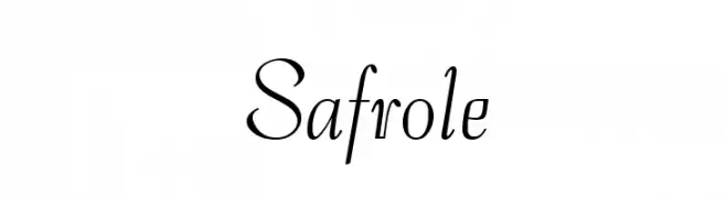 Safrole  font caratteri gratis