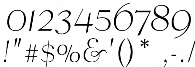 Safrole Font OTHER CHARS