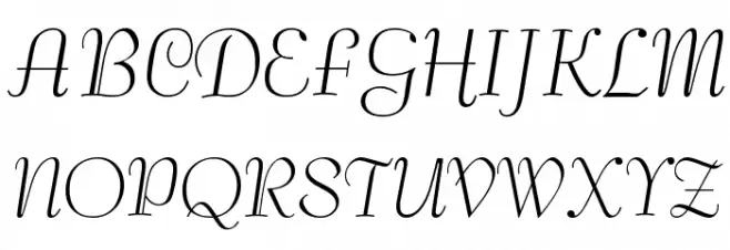 Safrole Schriftart Groß