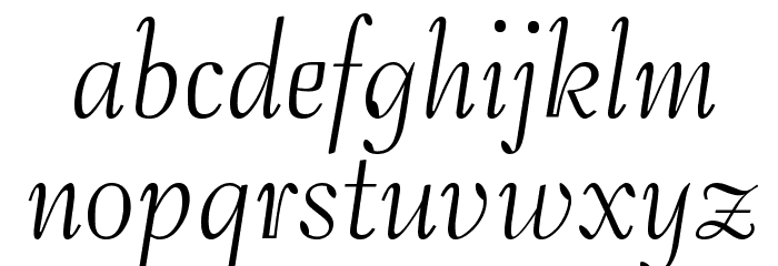 Safrole Font LOWERCASE