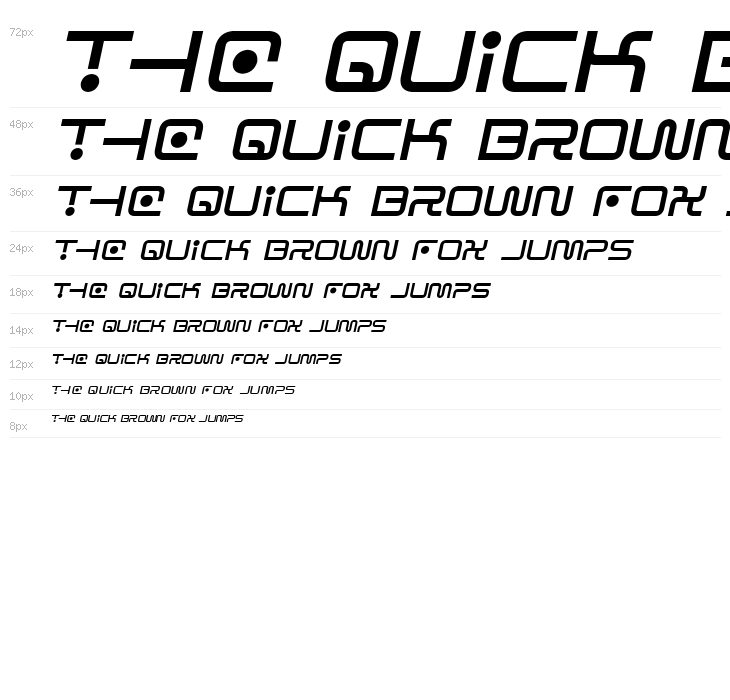 Sagan Italic Waterfall