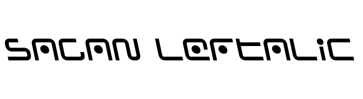 Sagan Leftalic  免费字体下载