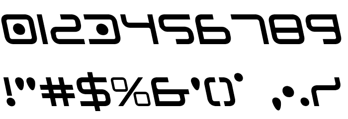Sagan Leftalic Font OTHER CHARS