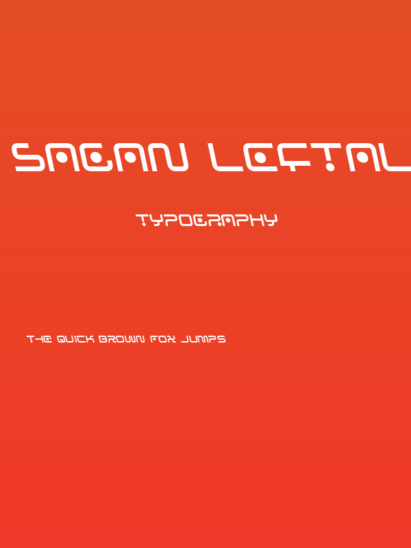 Sagan Leftalic Poster