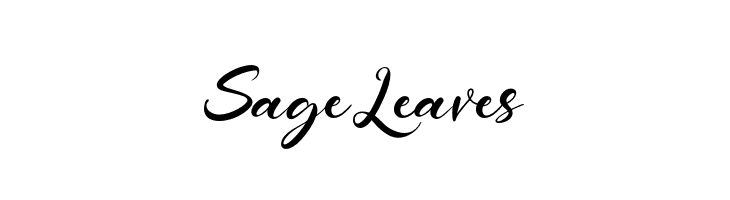 SageLeaves  font caratteri gratis