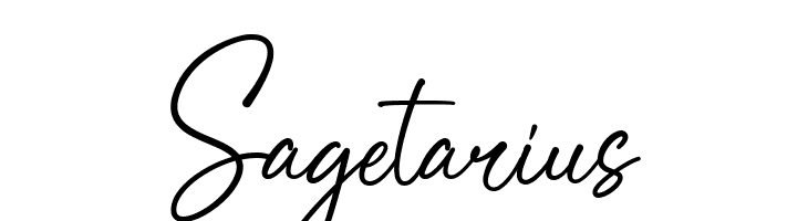 Sagetarius  フリーフォントのダウンロード