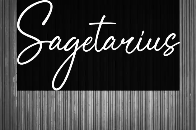 Sagetarius Font examples