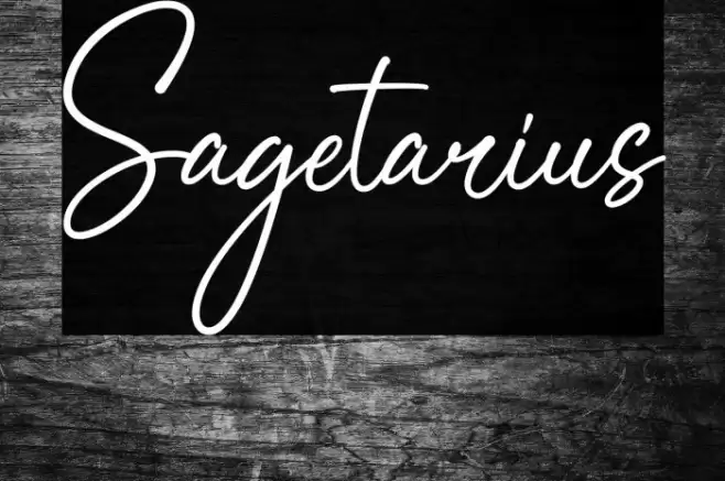 Sagetarius Font examples