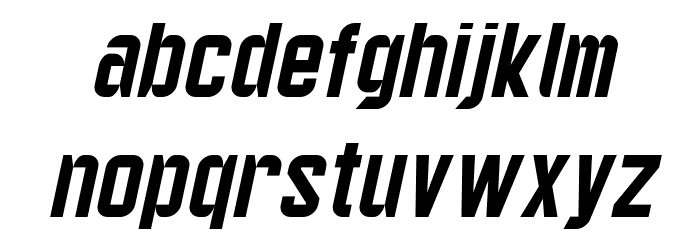 Sagewold Italic Font LOWERCASE
