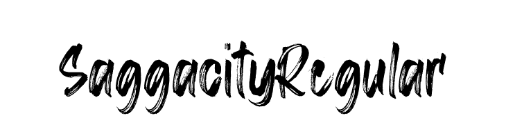 Saggacity Regular  font caratteri gratis
