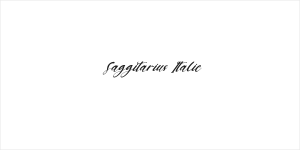 Saggitarius Italic Logo